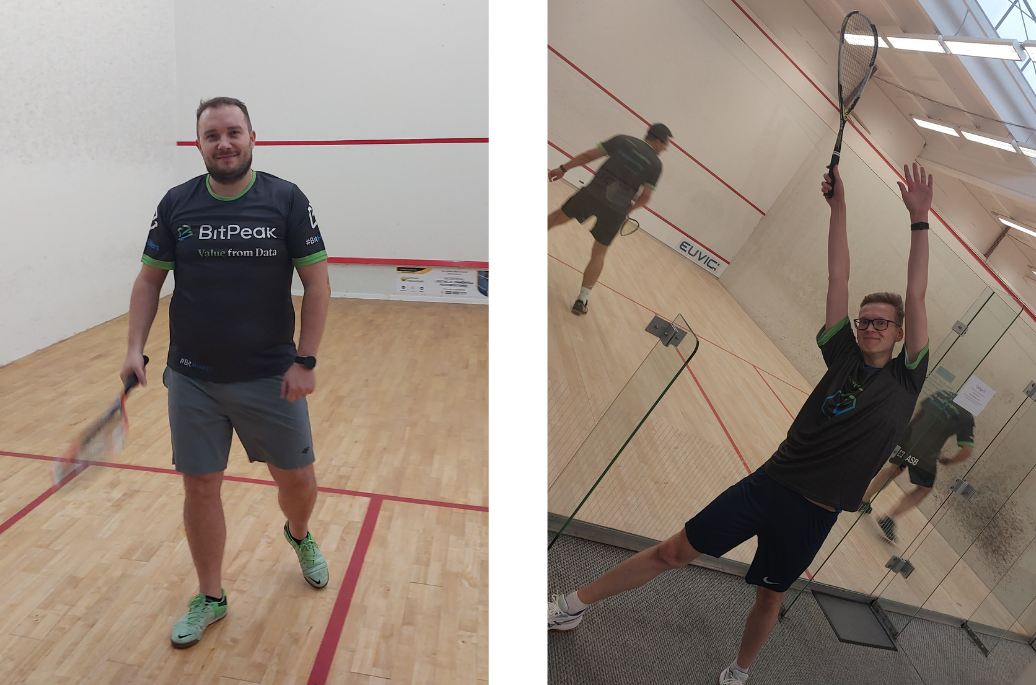 Data Team squash game - BitHikers Integration