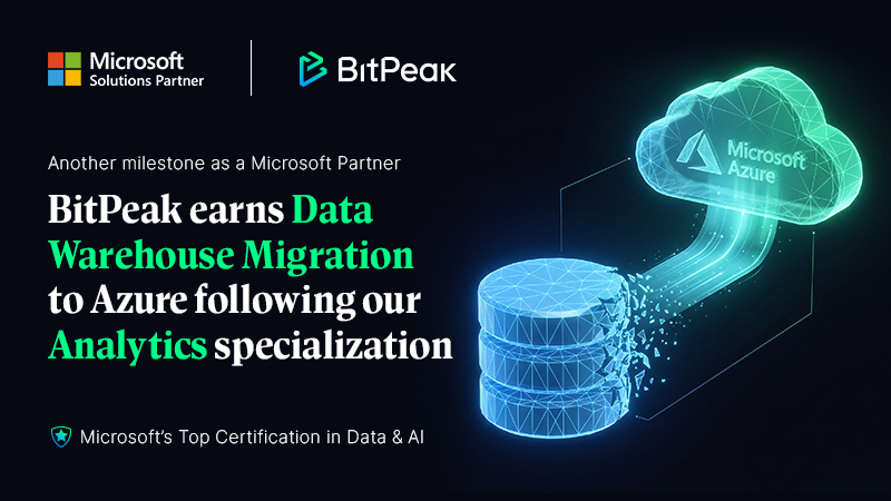 BitPeak earns another Microsoft specialization in Data & AI, strengthening migration capabilities to Azure